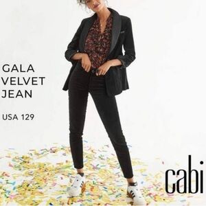 Cabi 4073 Gala Velvet Jeans Size 14